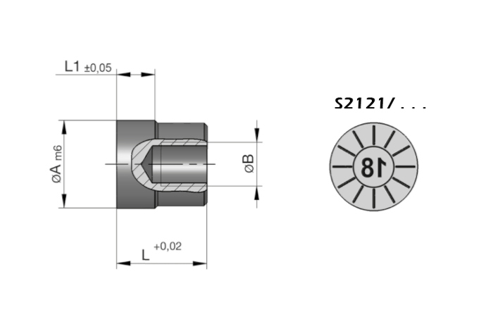 S2121 Datumssteller für Druckgießwerkzeuge, Jahr